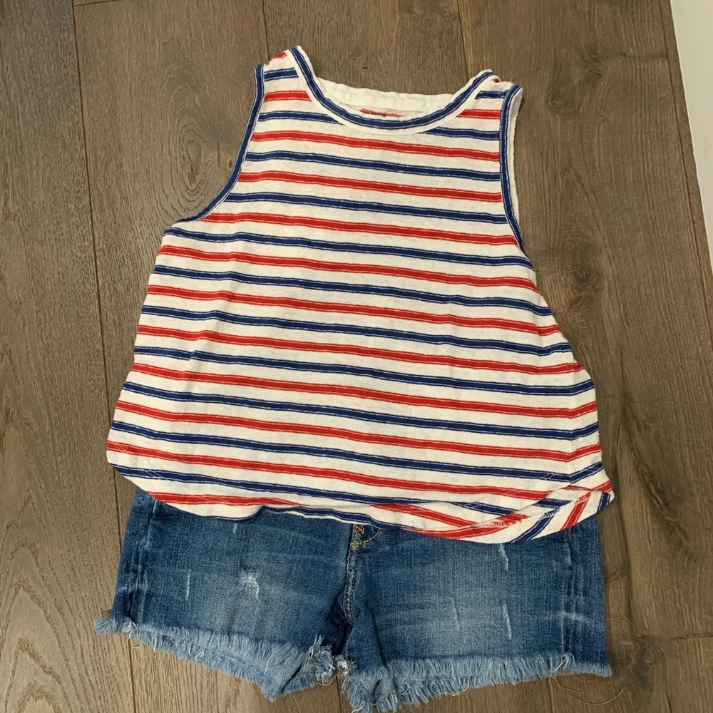 Madewell Striped Tank Top